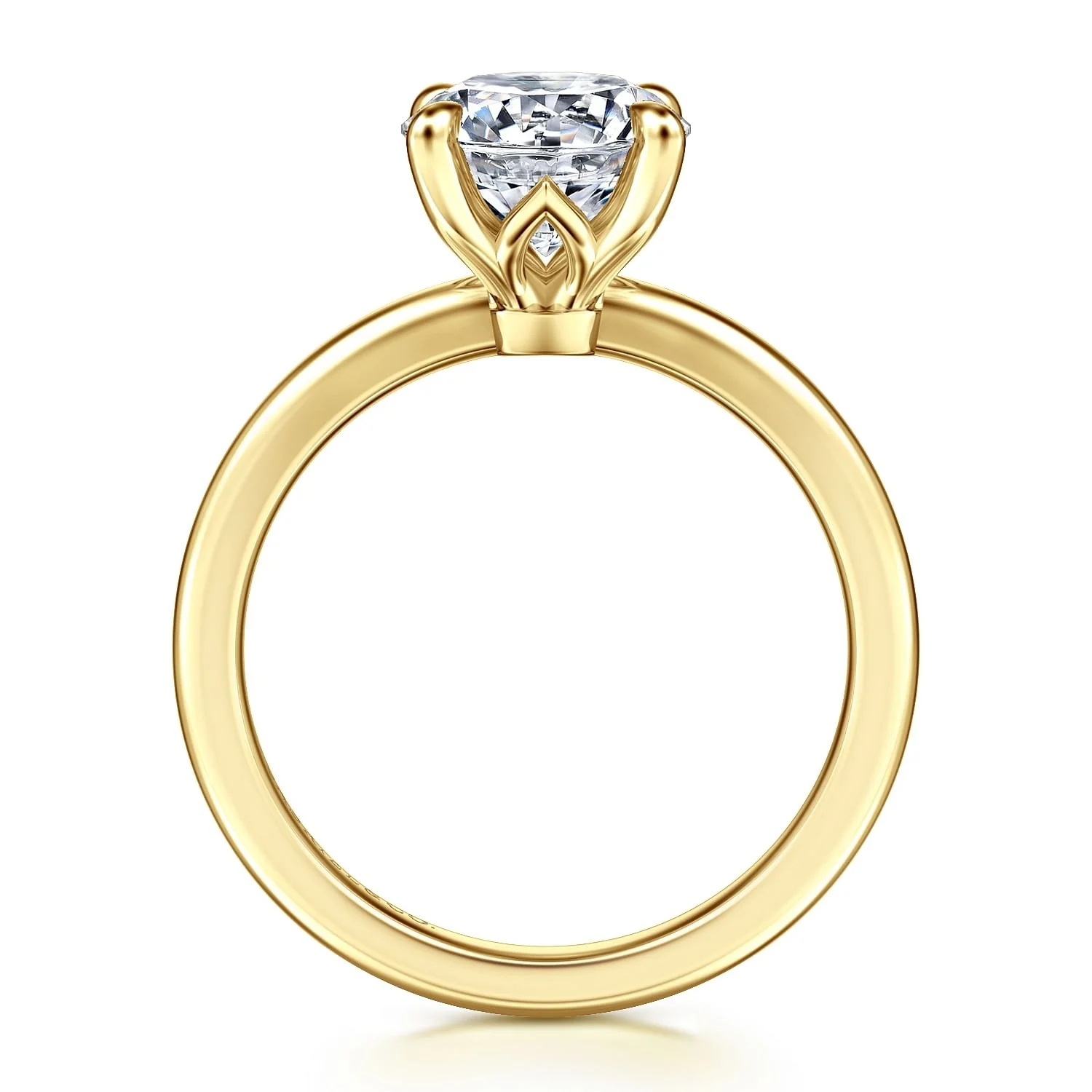 Gabriel & Co. Round Semi-Mount Engagement Ring - Image 2