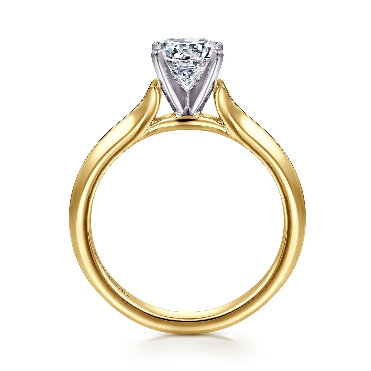 Gabriel & Co. Round Semi-Mount Engagement Ring - Image 2