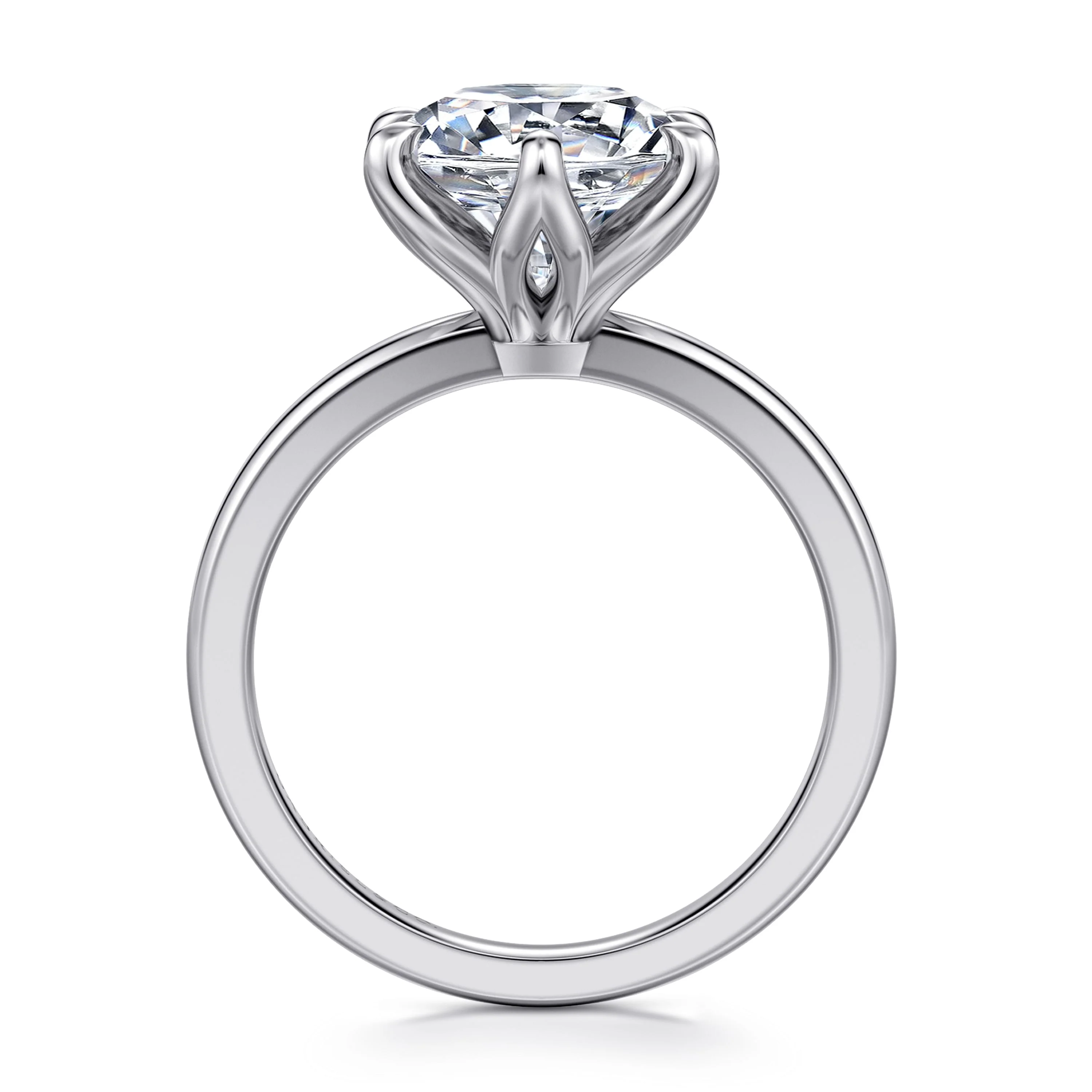 Gabriel & Co. Round Semi-Mount Engagement Ring - Image 2