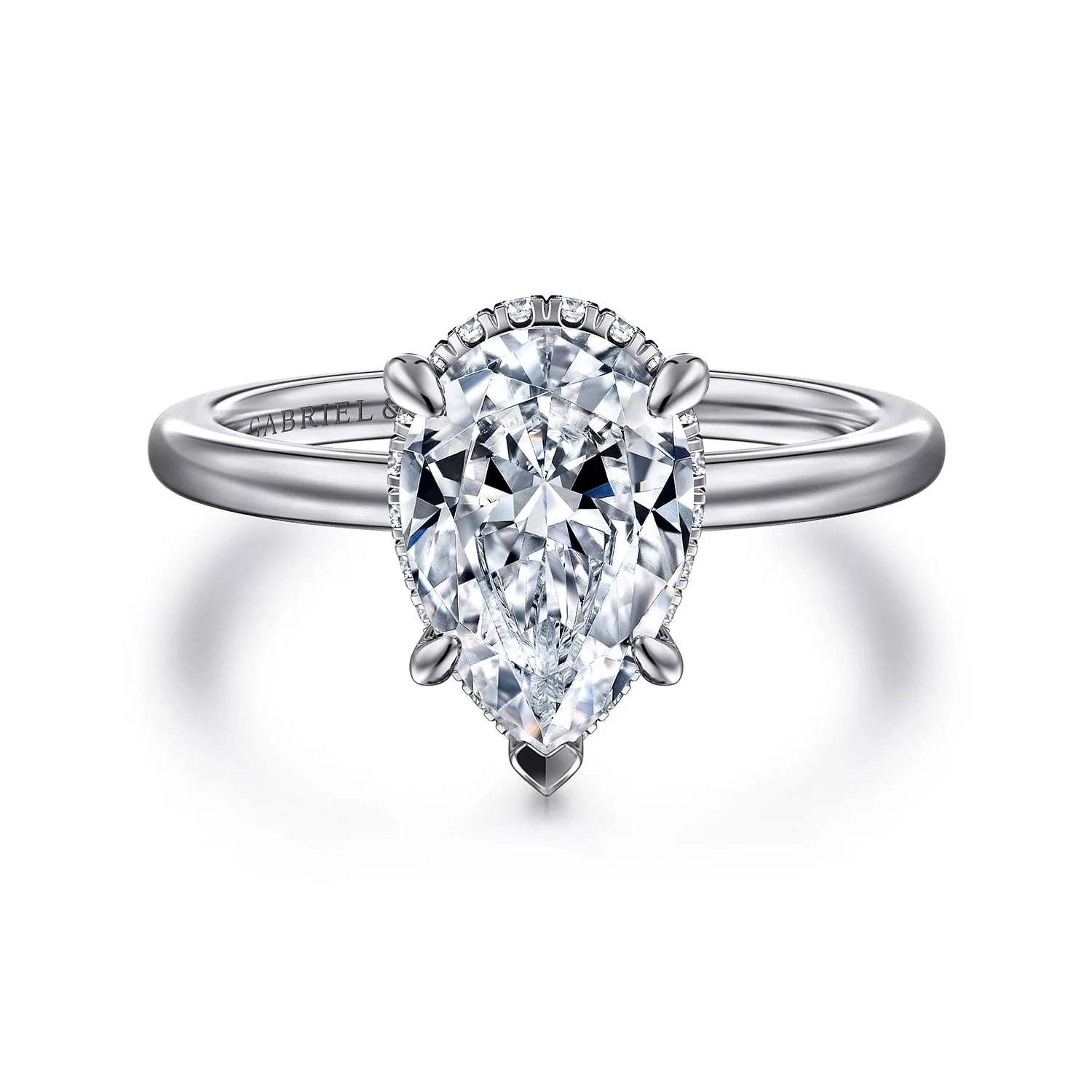 Gabriel & Co. Semi Mount Engagement Ring