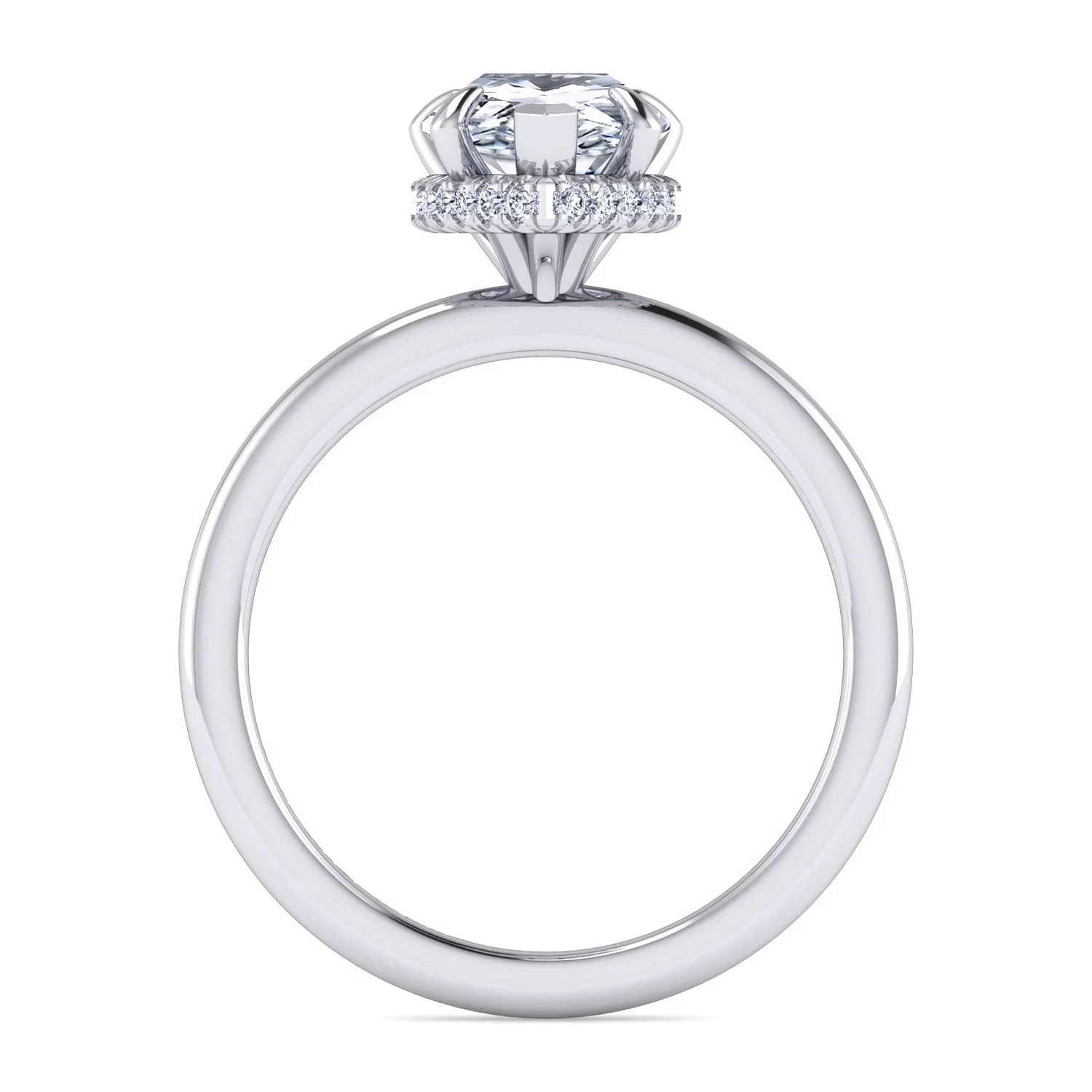 Gabriel & Co. Semi Mount Engagement Ring - Image 2