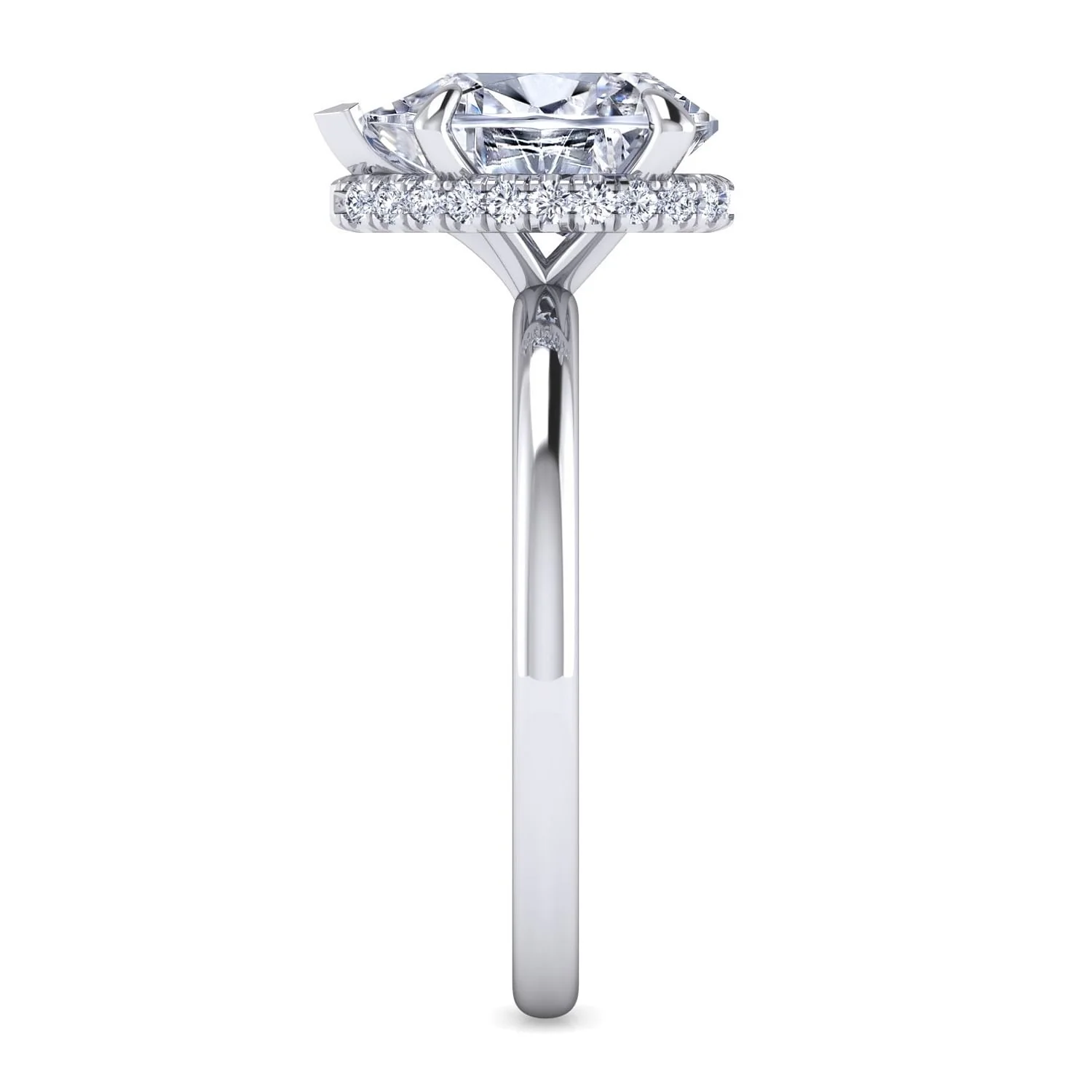 Gabriel & Co. Semi Mount Engagement Ring - Image 4