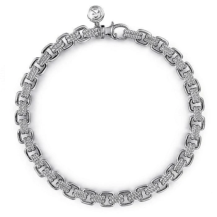Gabriel & Co Silver Chain Bracelet
