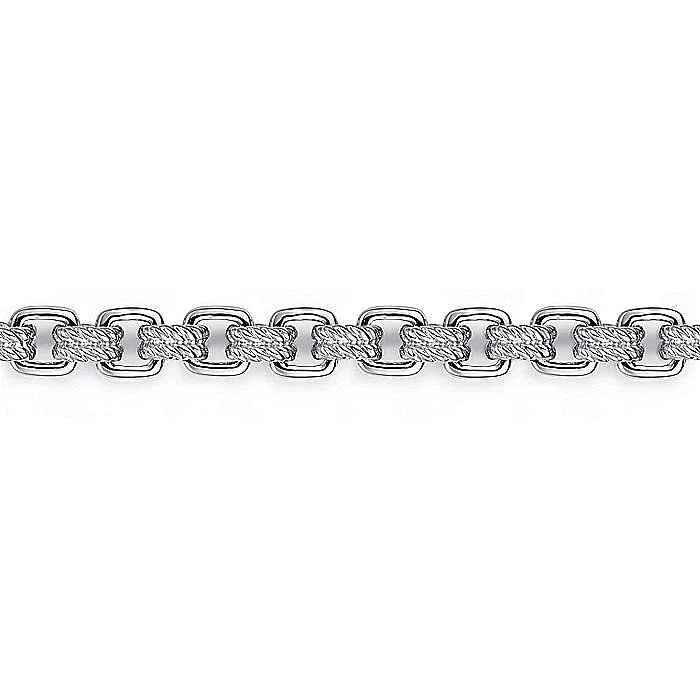Gabriel & Co Silver Chain Bracelet - Image 2