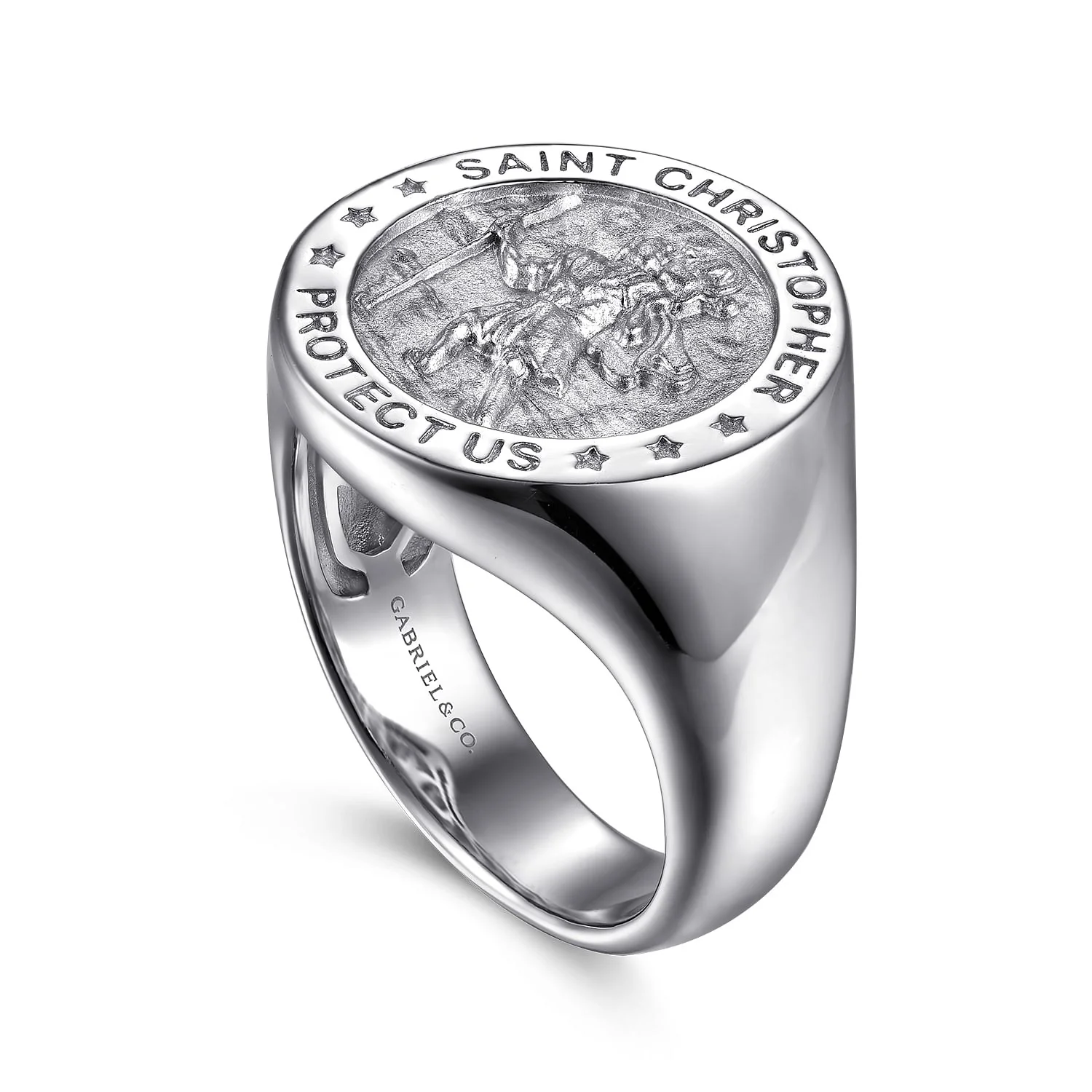 Gabriel & Co. Silver Ring - Image 3