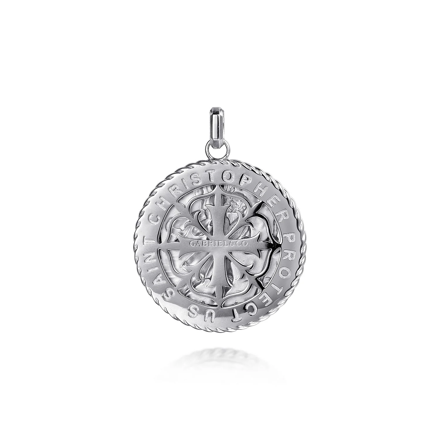 Gabriel & Co. St. Christopher Pendant - Image 2