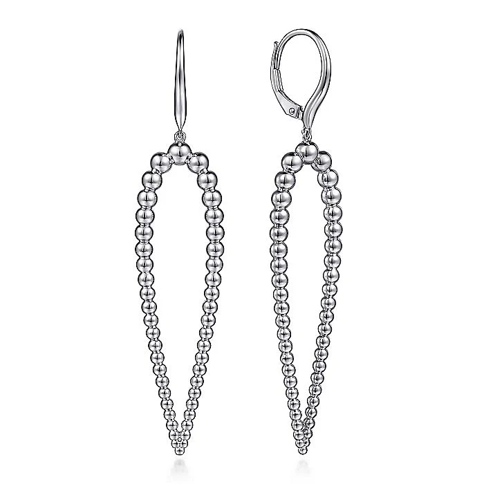 Gabriel & Co Sterling Silver Beaded Drop Earrings