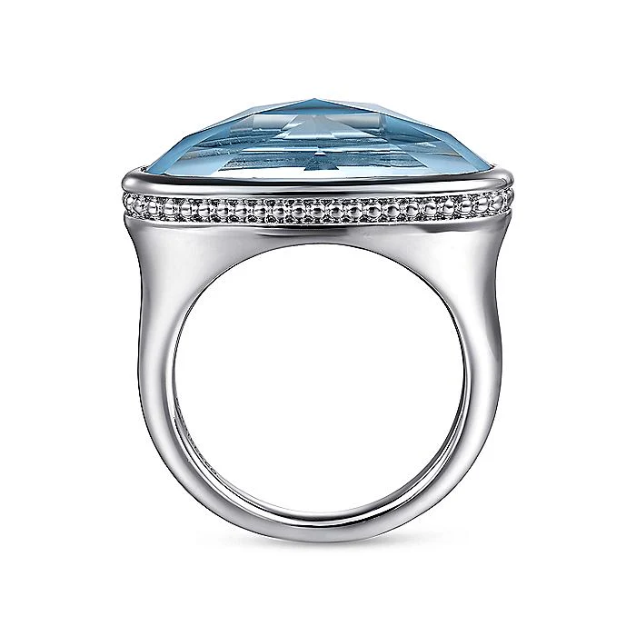 Gabriel & Co. Sterling Silver Bujukan Lady's Ring - Image 2