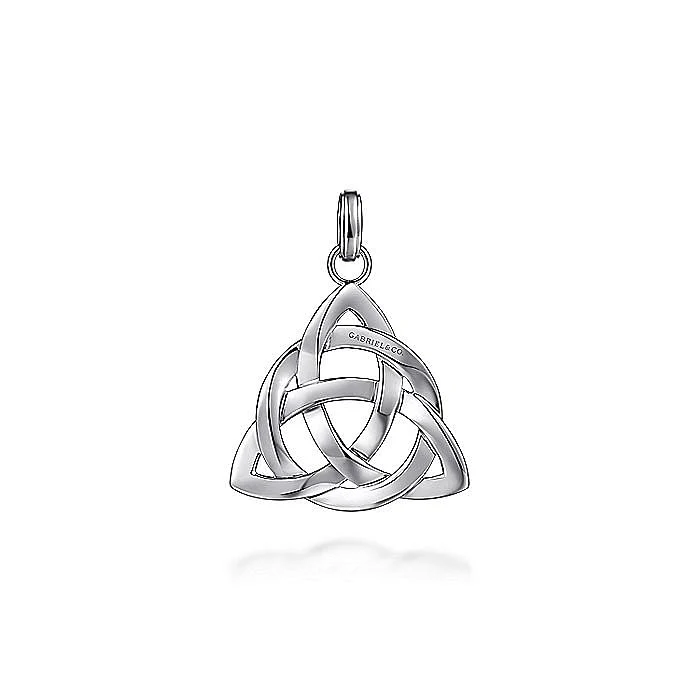 Gabriel & Co. Sterling Silver Celtic Knot Pendant - Image 2
