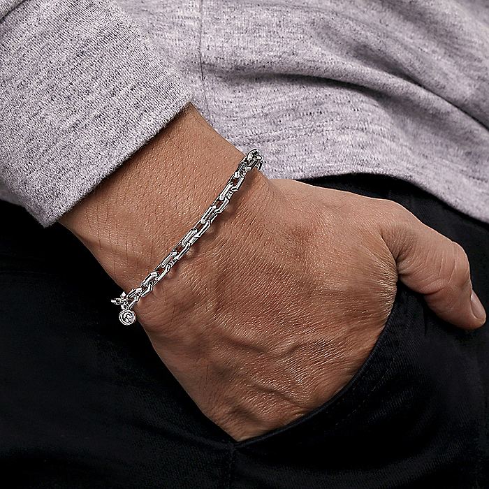 Gabriel & Co Sterling Silver Chain Bracelet - Image 3