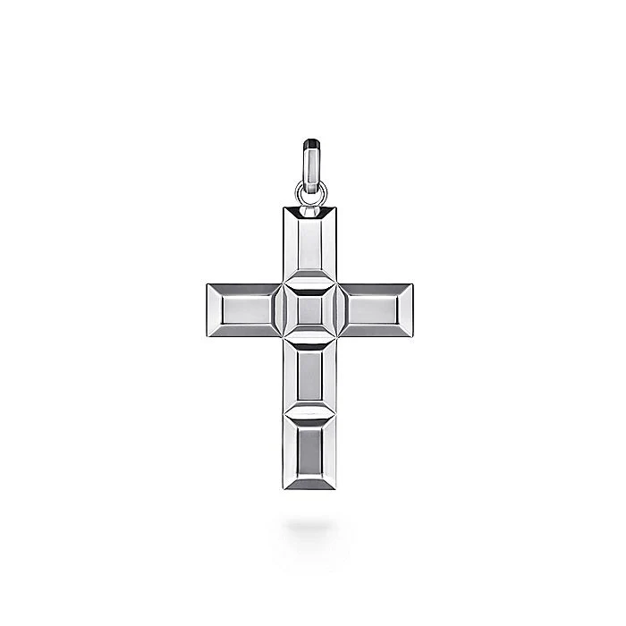 Gabriel & Co Sterling Silver Cross Pendant