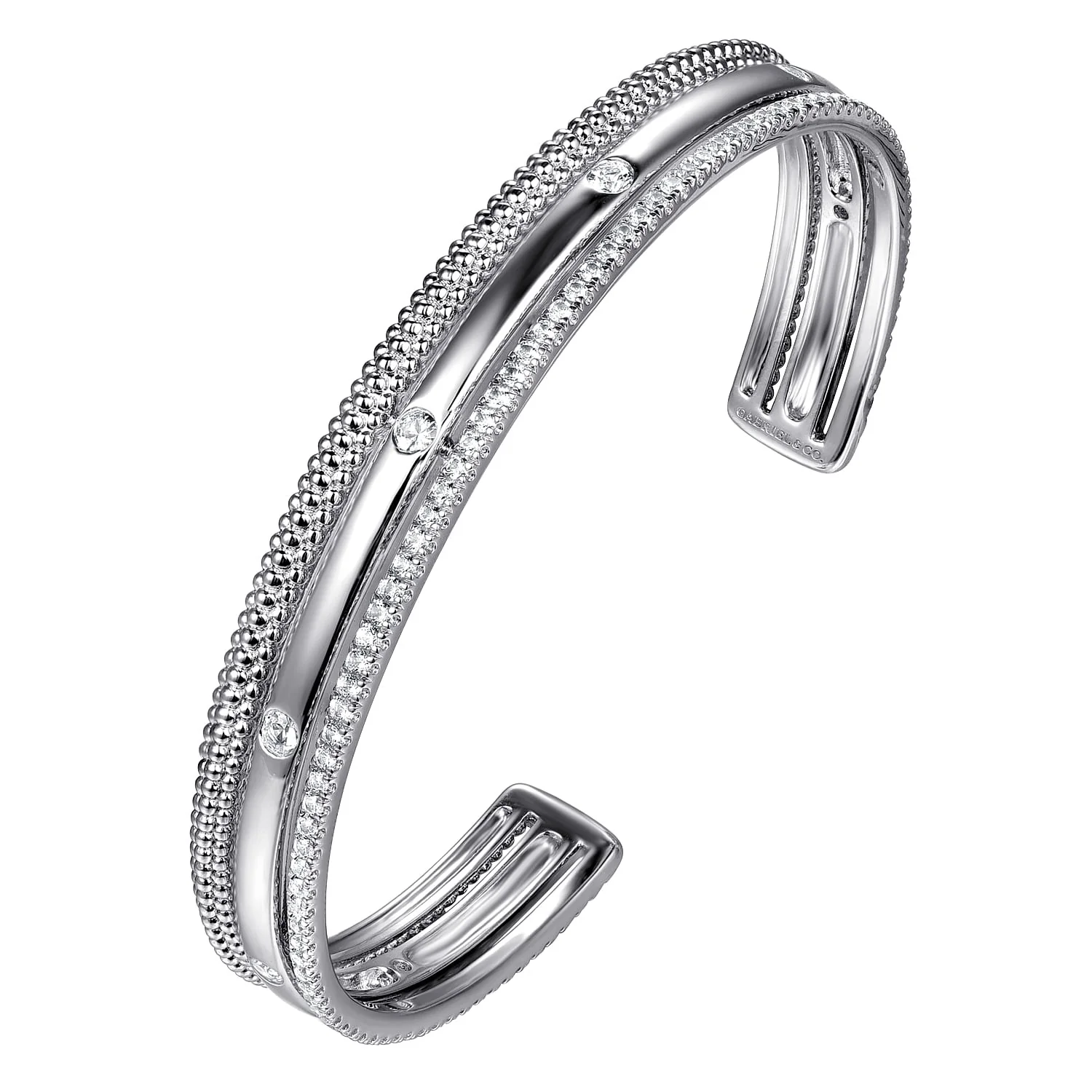 Gabriel & Co. Sterling Silver Cuff Bracelet - Image 2