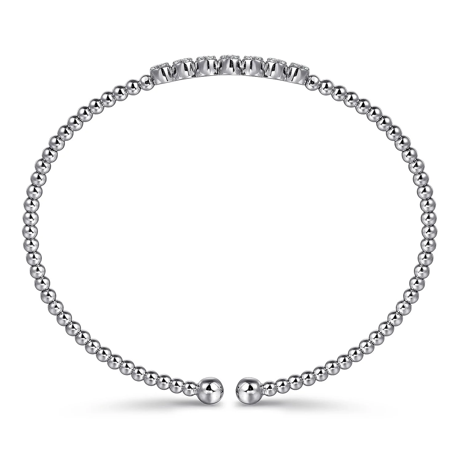 Gabriel & Co. White Gold Bujukan Bracelet - Image 3