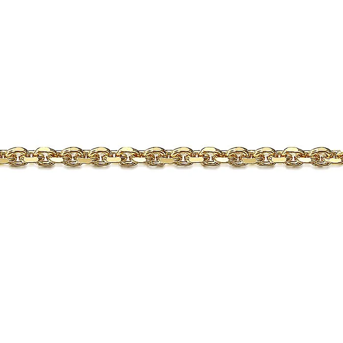 Gabriel & Co. Yellow Gold Cable Bracelet - Image 2