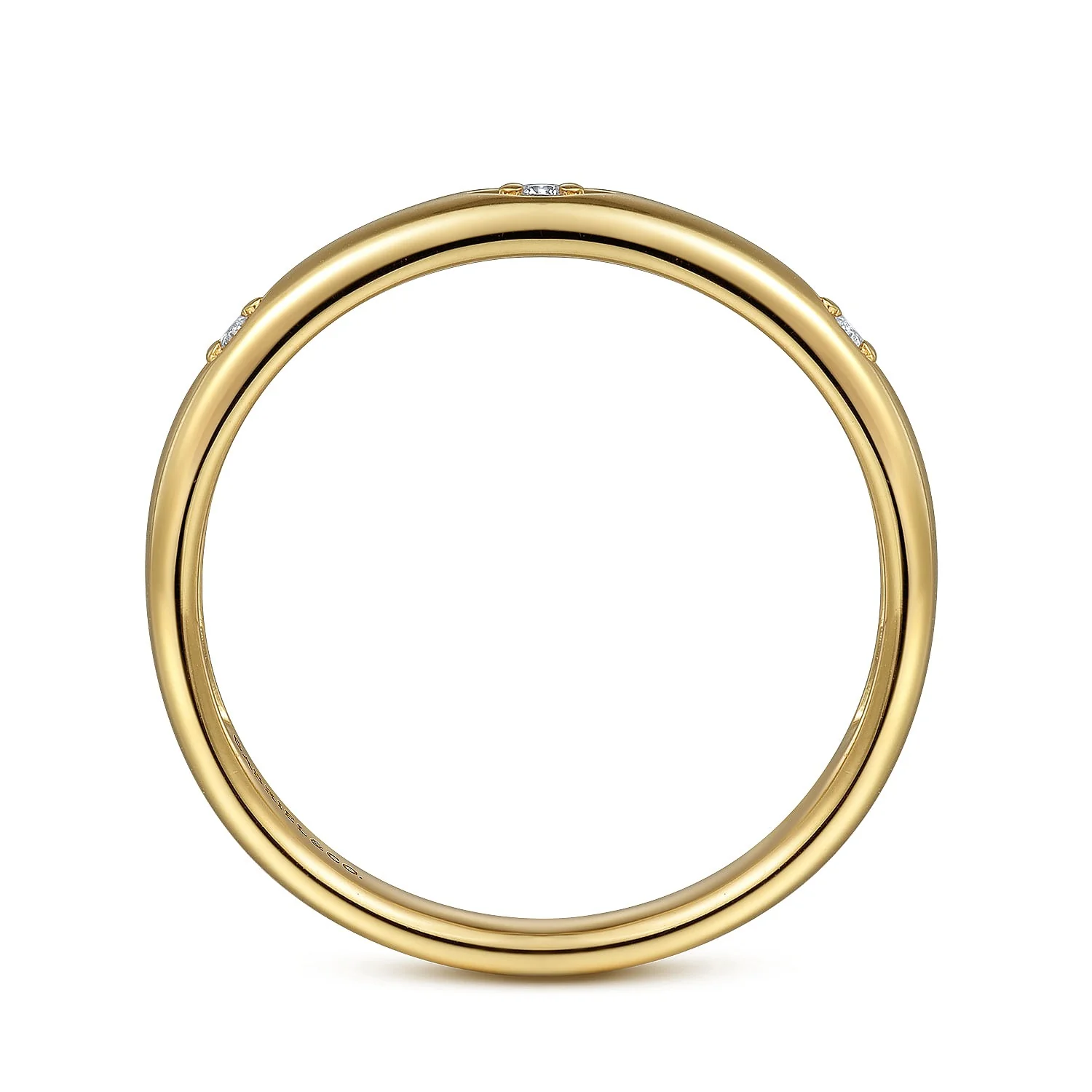 Gabriel & Co. Yellow Gold Diamond Ring - Image 2