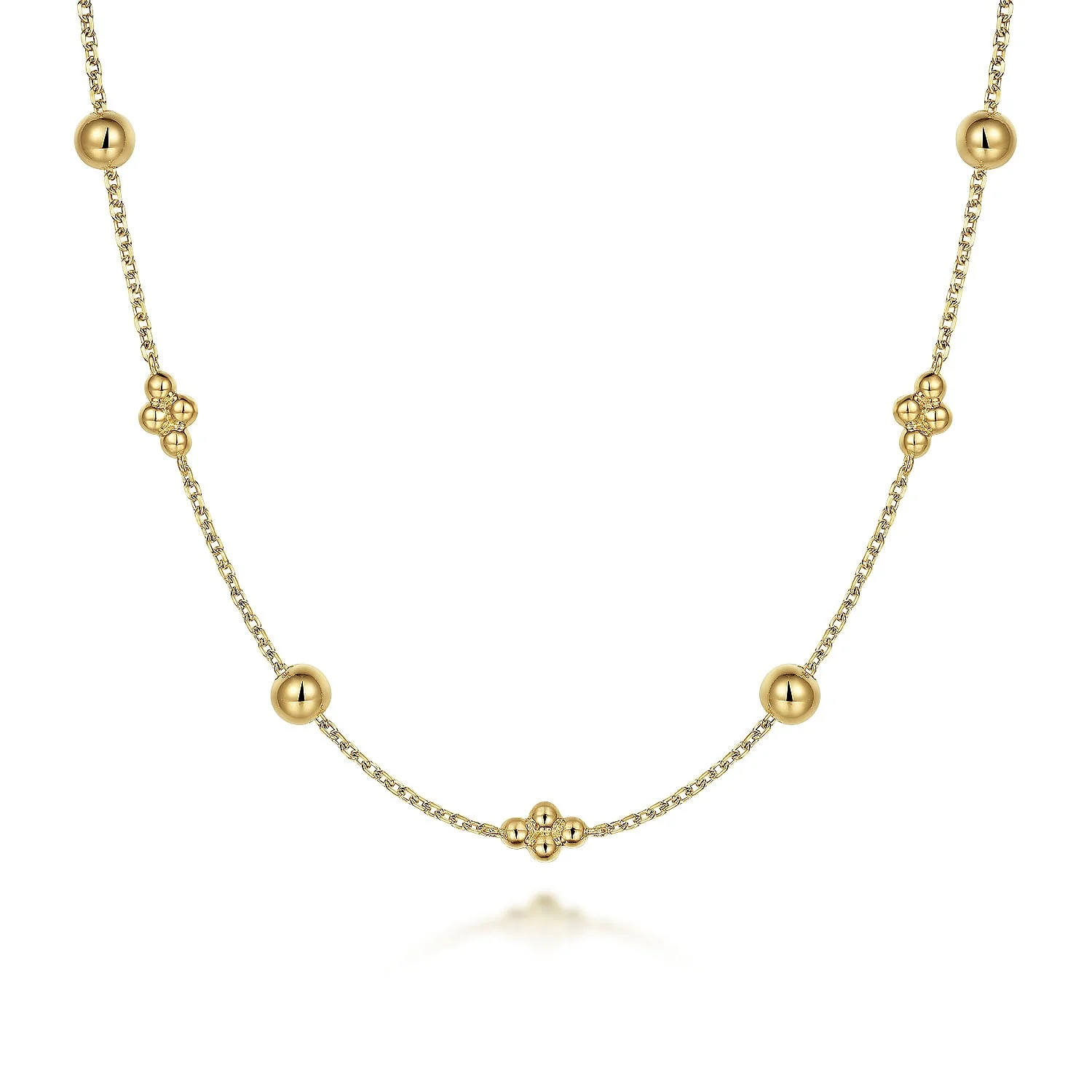 Gabriel & Co. Yellow Gold Necklace