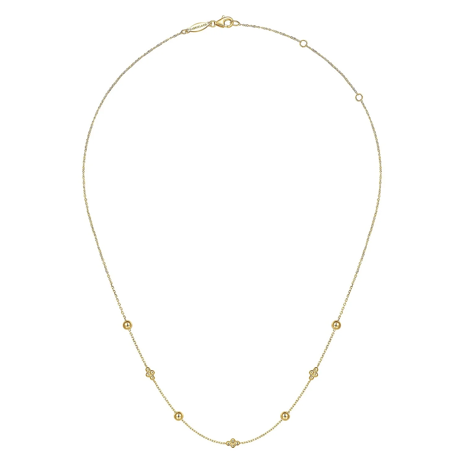 Gabriel & Co. Yellow Gold Necklace - Image 2