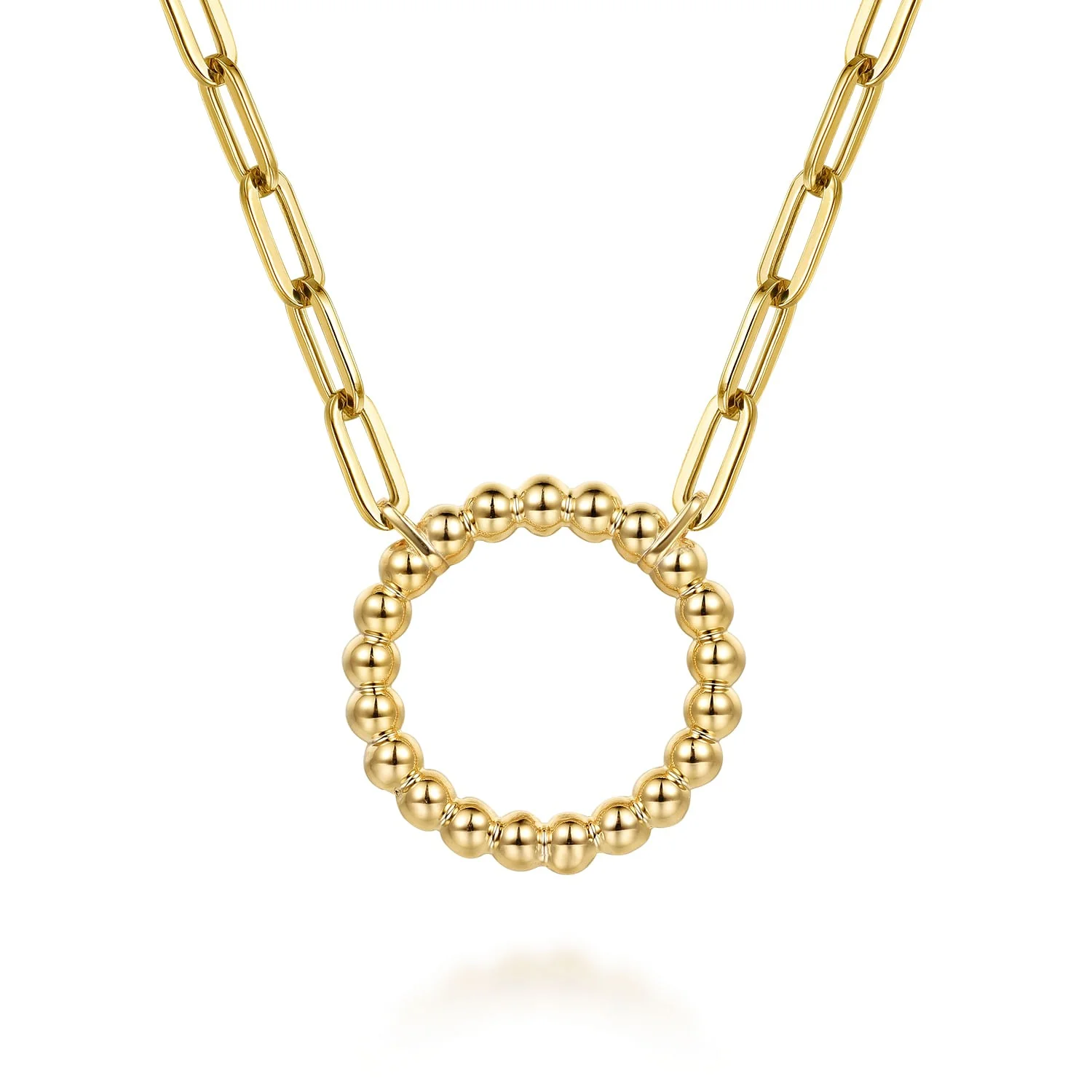 Gabriel & Co. Yellow Gold Necklace