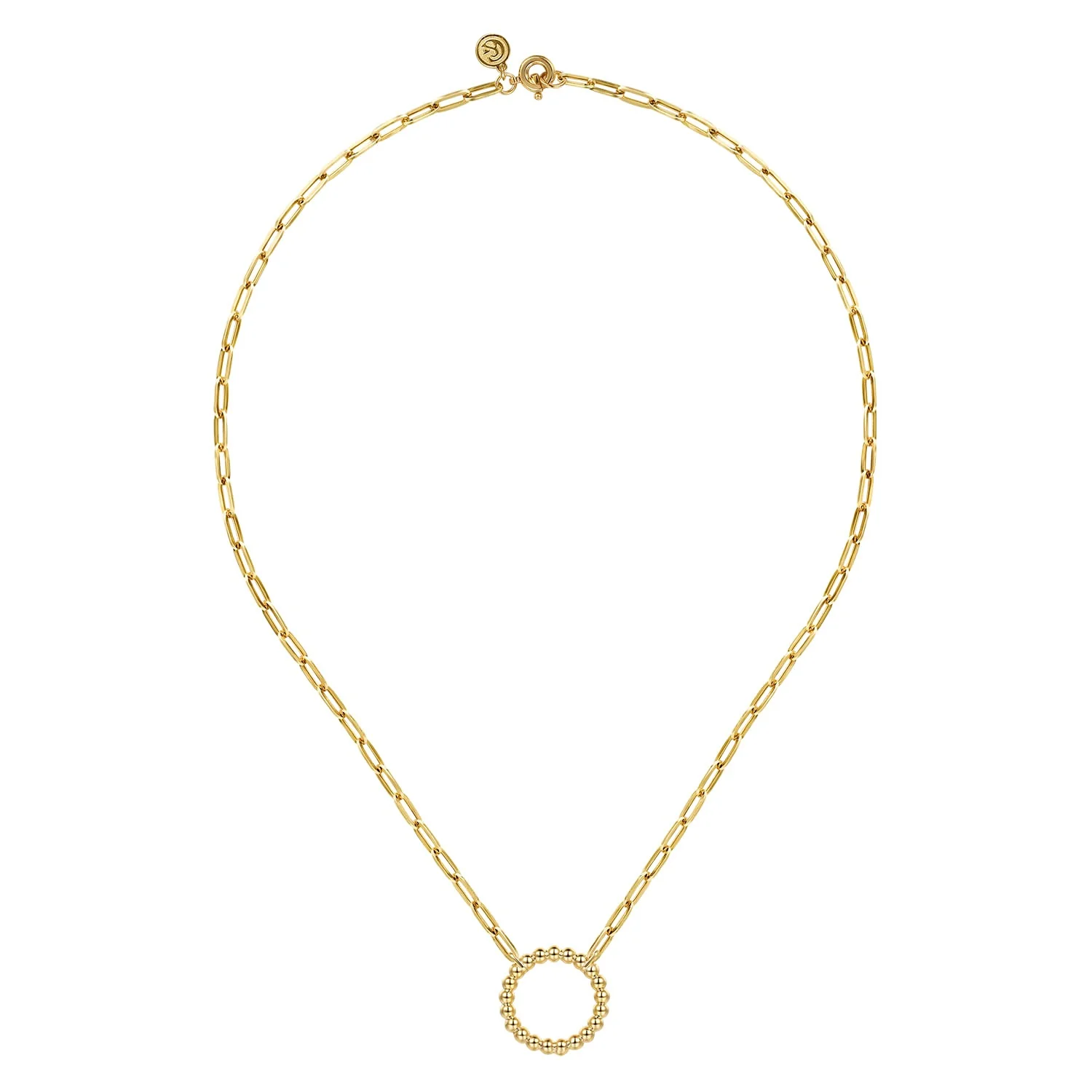 Gabriel & Co. Yellow Gold Necklace - Image 2