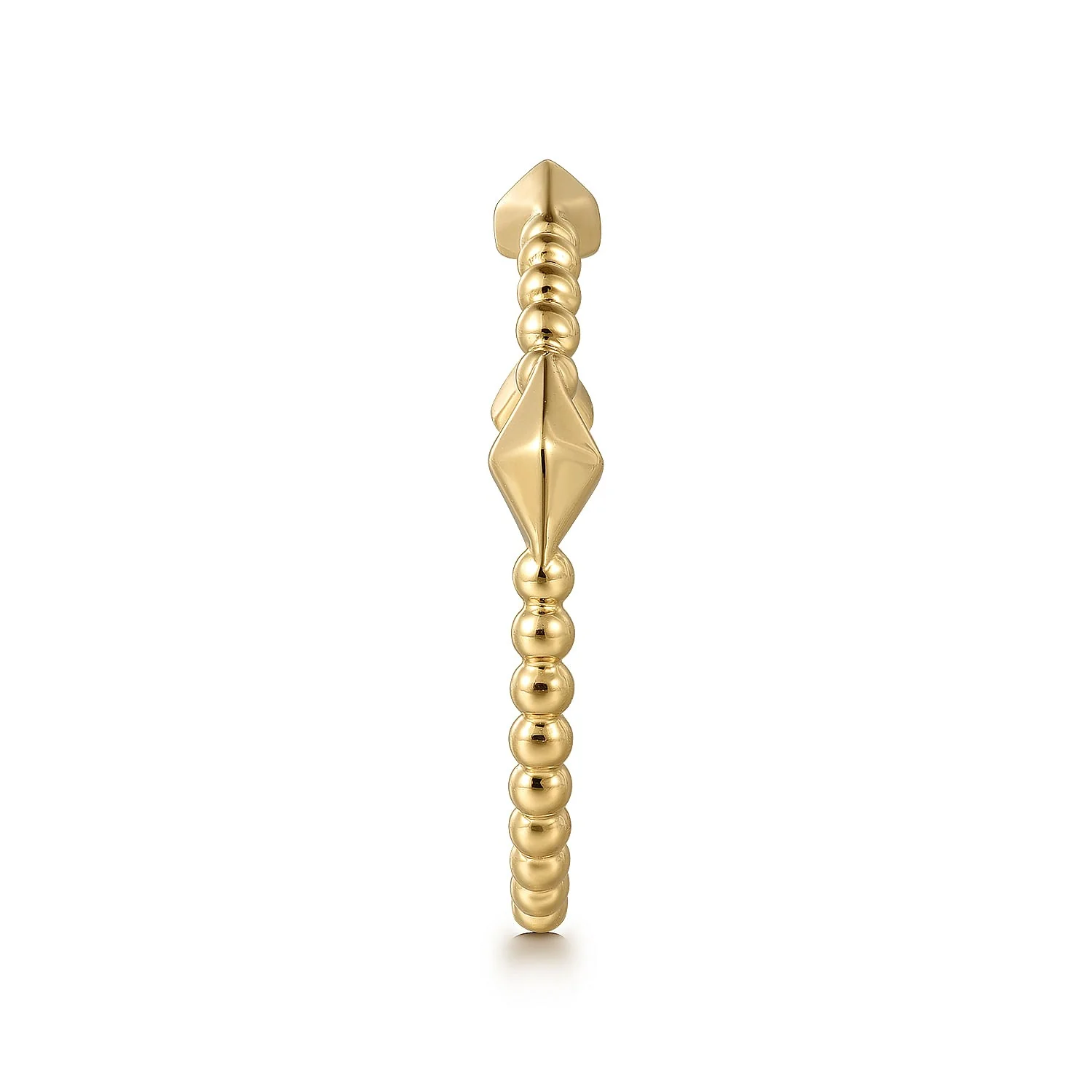 Gabriel & Co. Yellow Gold Stackable Ring - Image 4