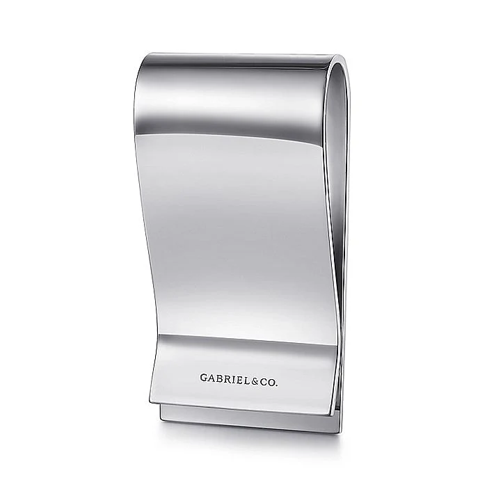 Gents Gabriel & Co. Sterling Silver Money Clip - Image 3