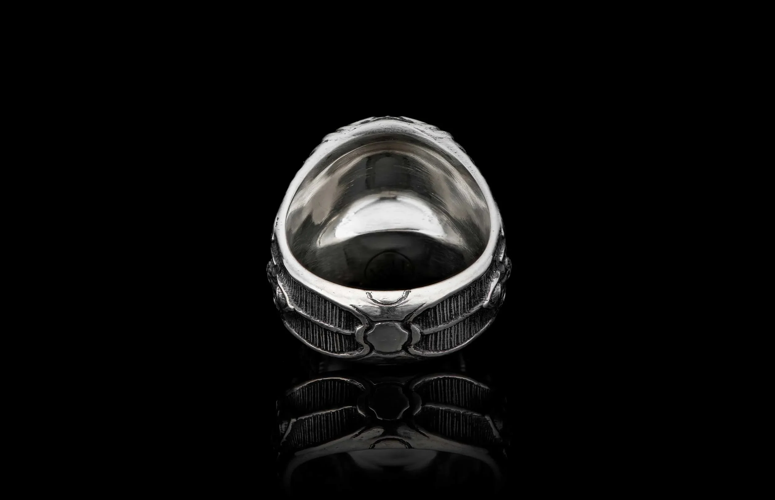 Gents Silver Ring - Image 3
