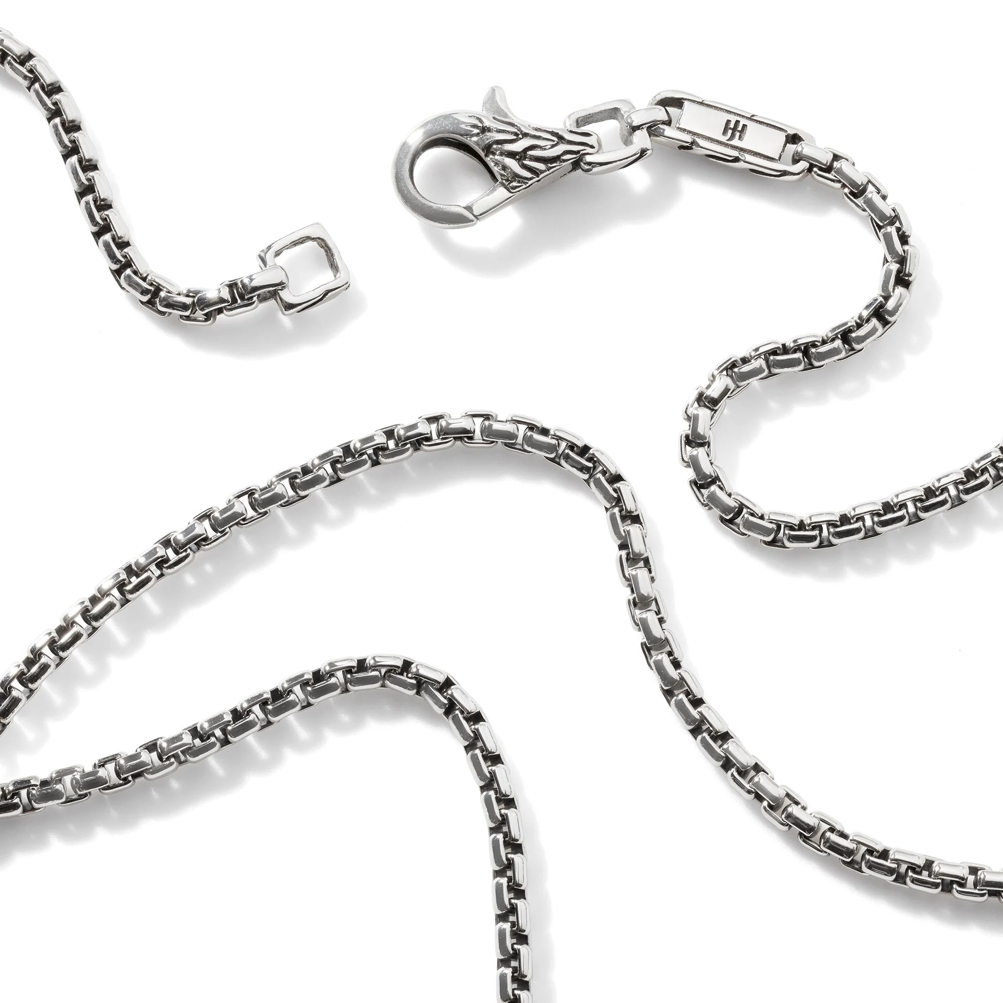 John Hardy Sterling Silver Box Chain - Image 4