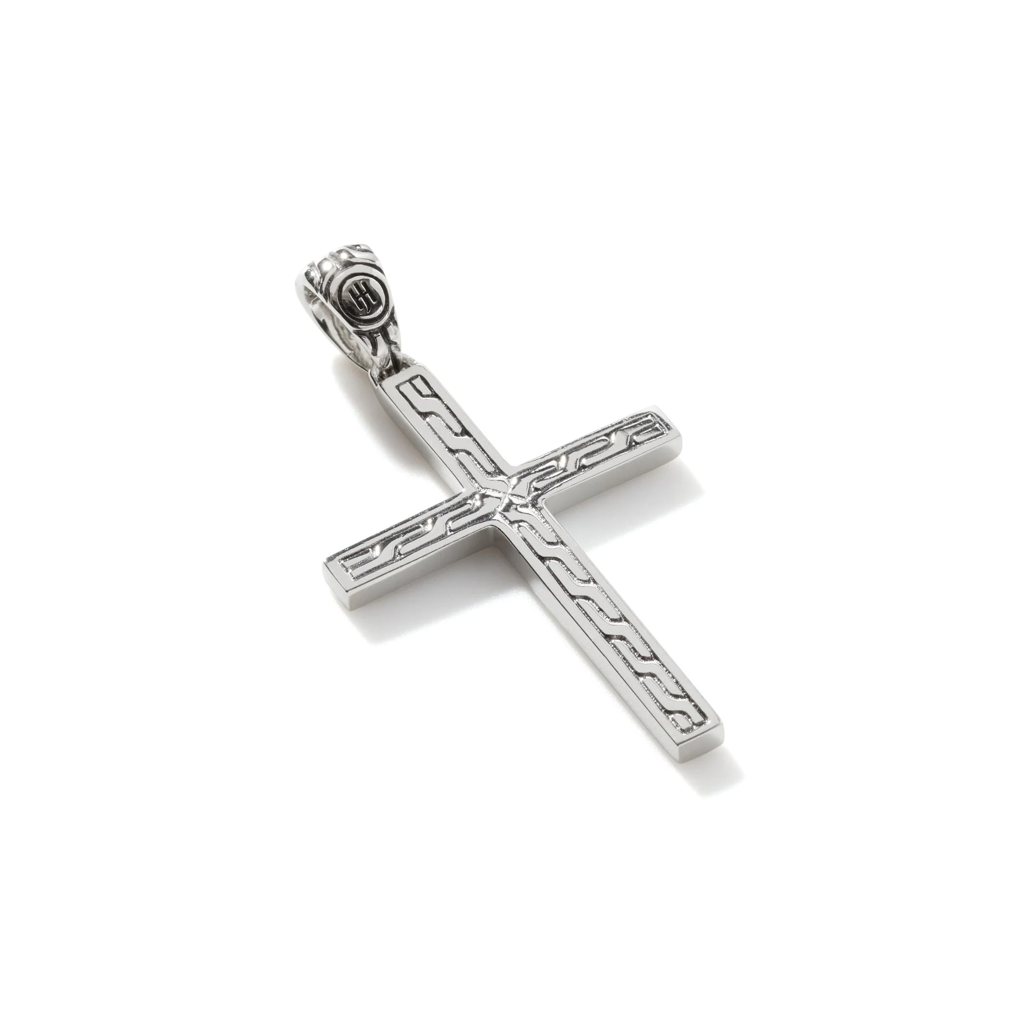 John Hardy Sterling Silver Jawan Cross Pendant Necklace - Image 3