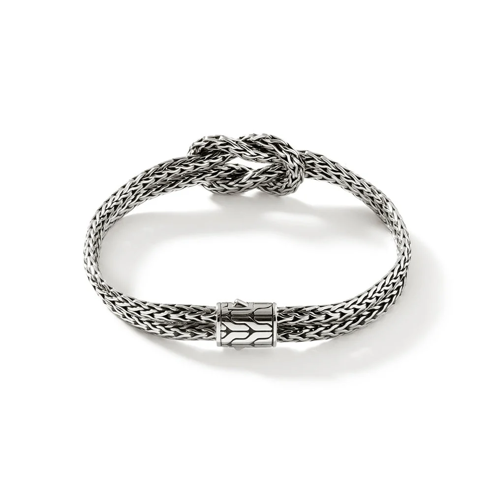 John Hardy Sterling Silver Love Knot Bracelet - Image 2