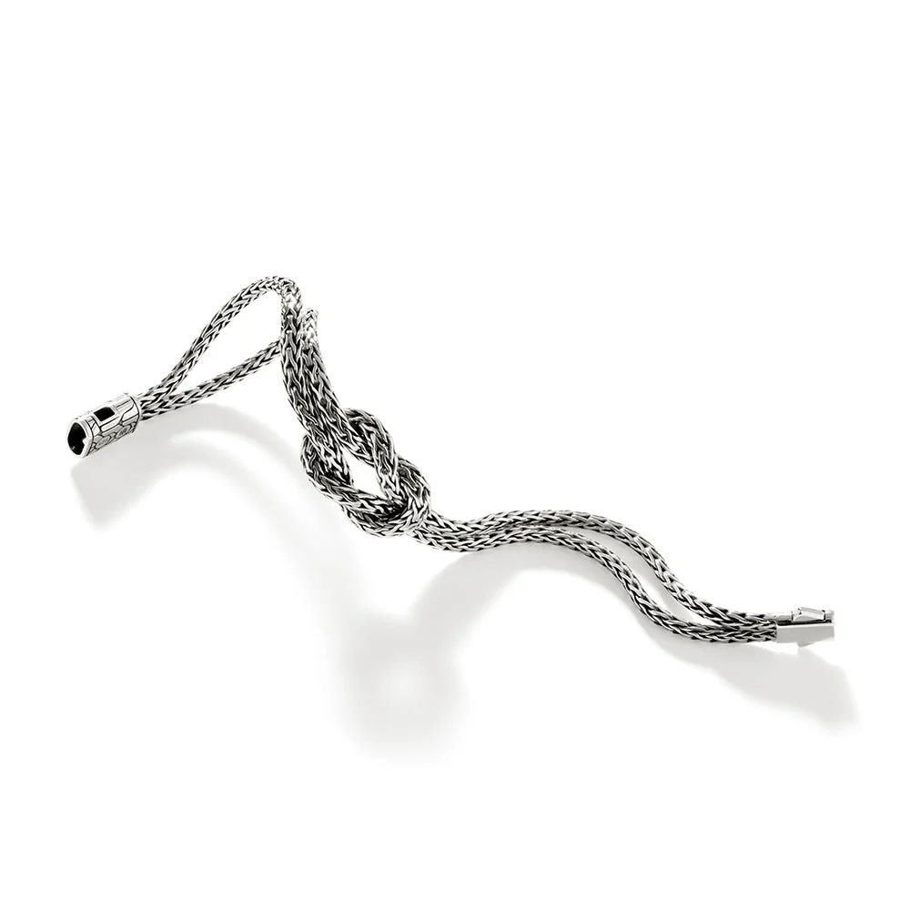 John Hardy Sterling Silver Love Knot Bracelet - Image 3