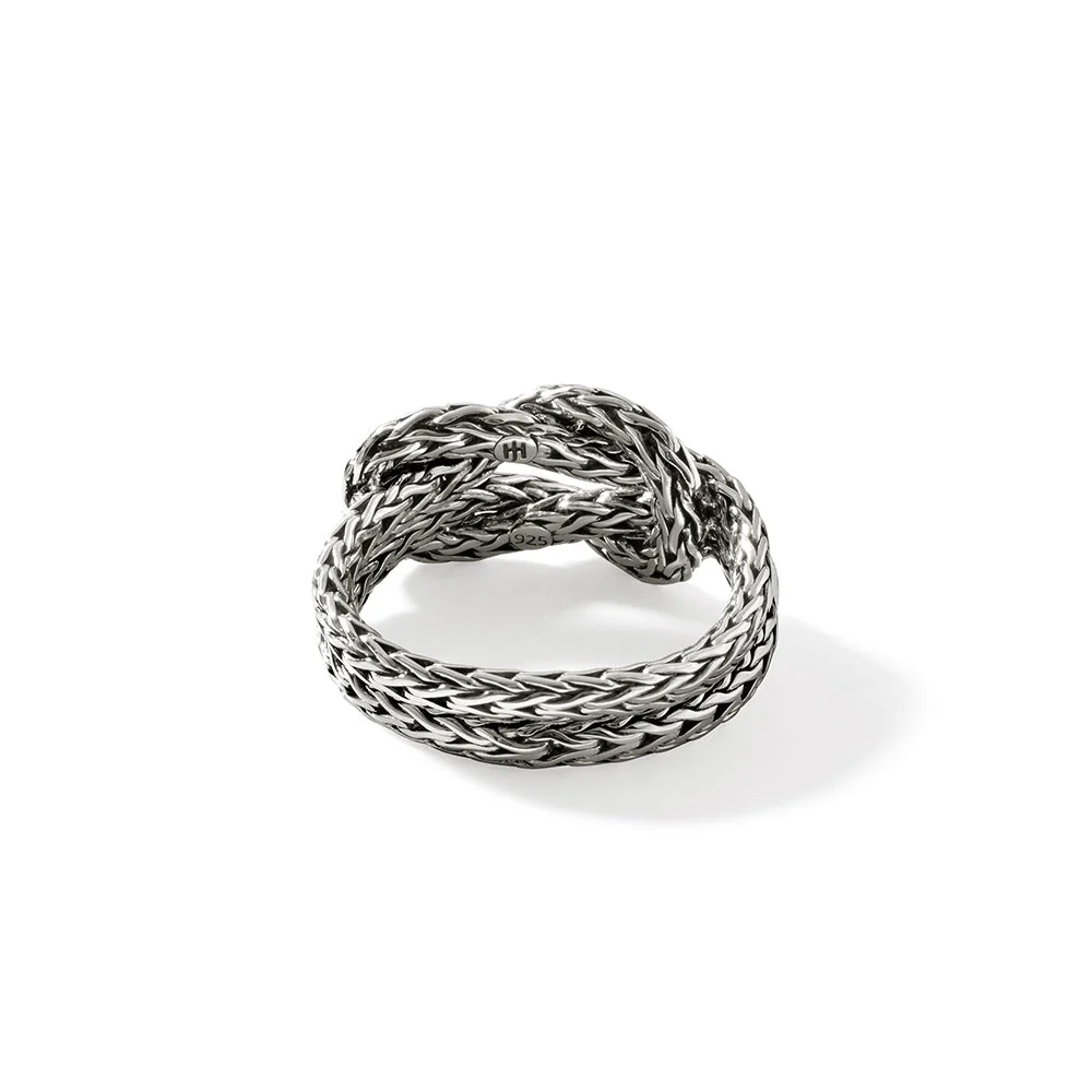 John Hardy Sterling Silver Love Knot Ring - Image 2