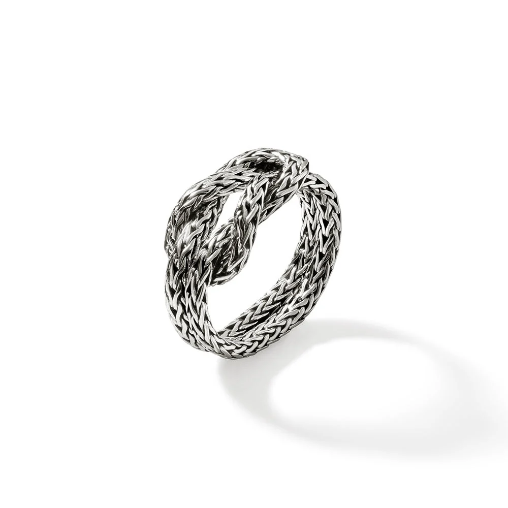 John Hardy Sterling Silver Love Knot Ring - Image 3
