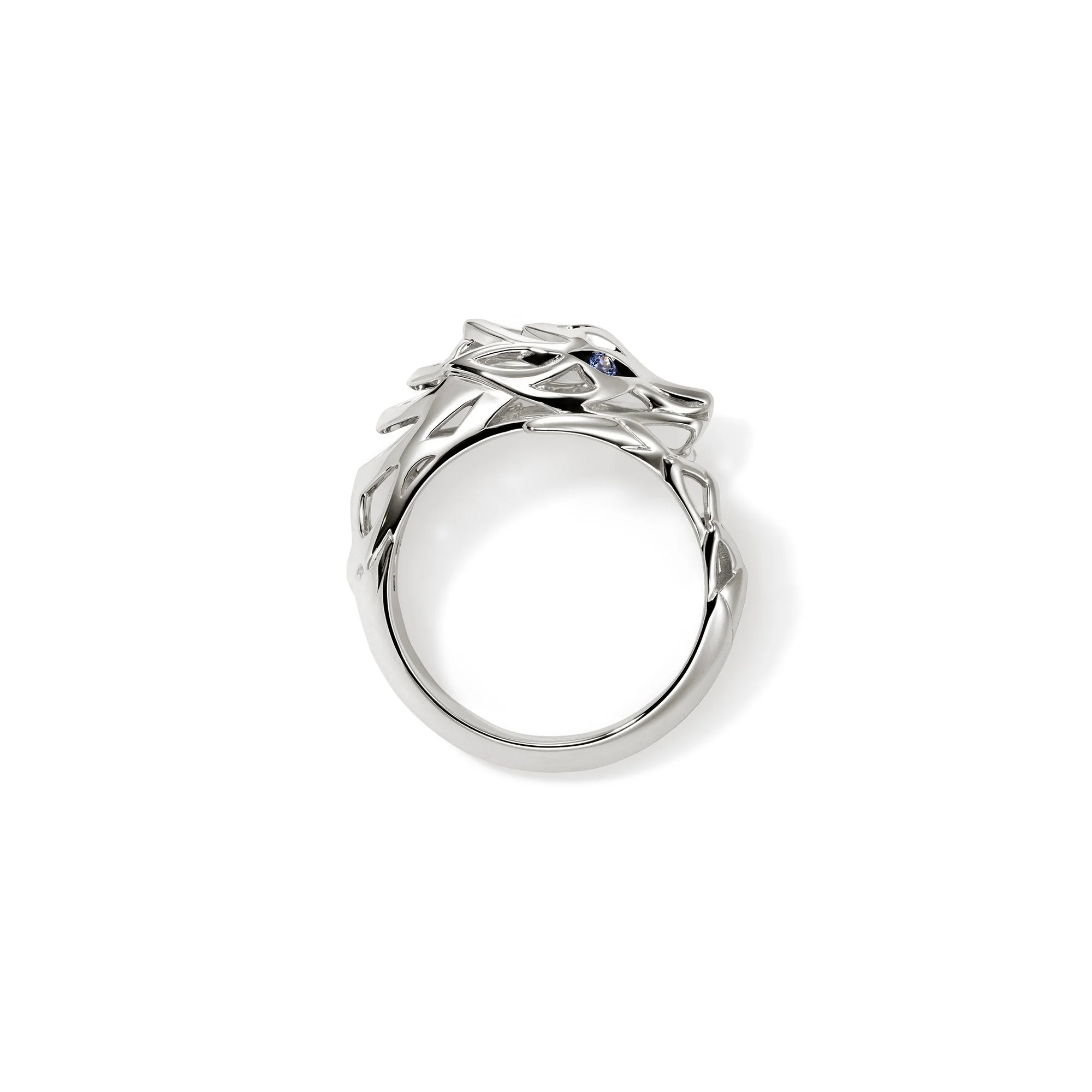 John Hardy Sterling Silver Naga Ring - Image 4