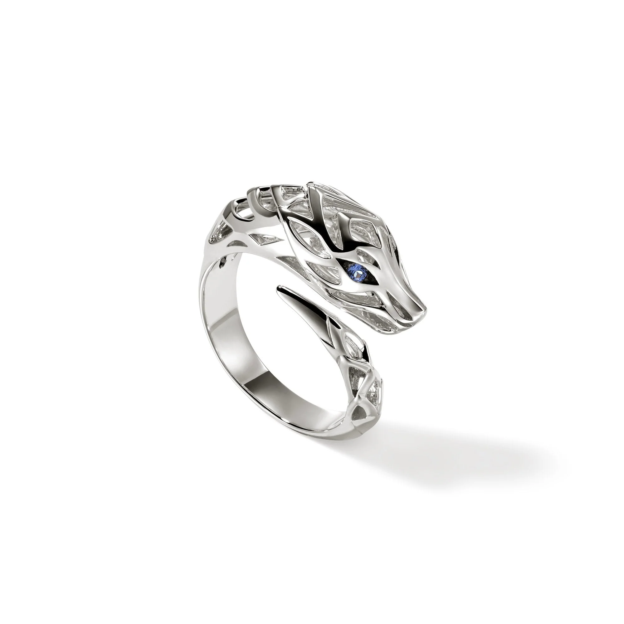 John Hardy Sterling Silver Naga Ring - Image 2