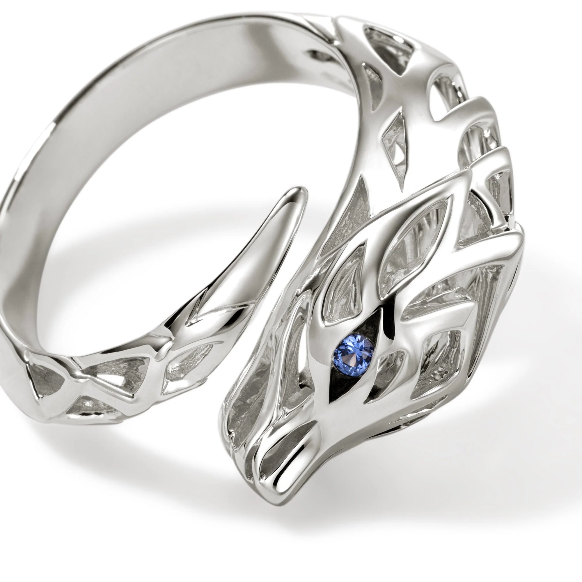 John Hardy Sterling Silver Naga Ring - Image 3