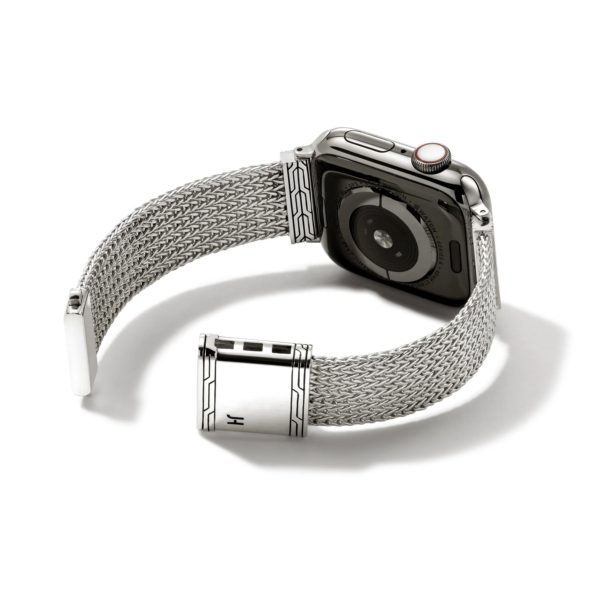 John Hardy Sterling Silver Smart Watch Strap - Image 2