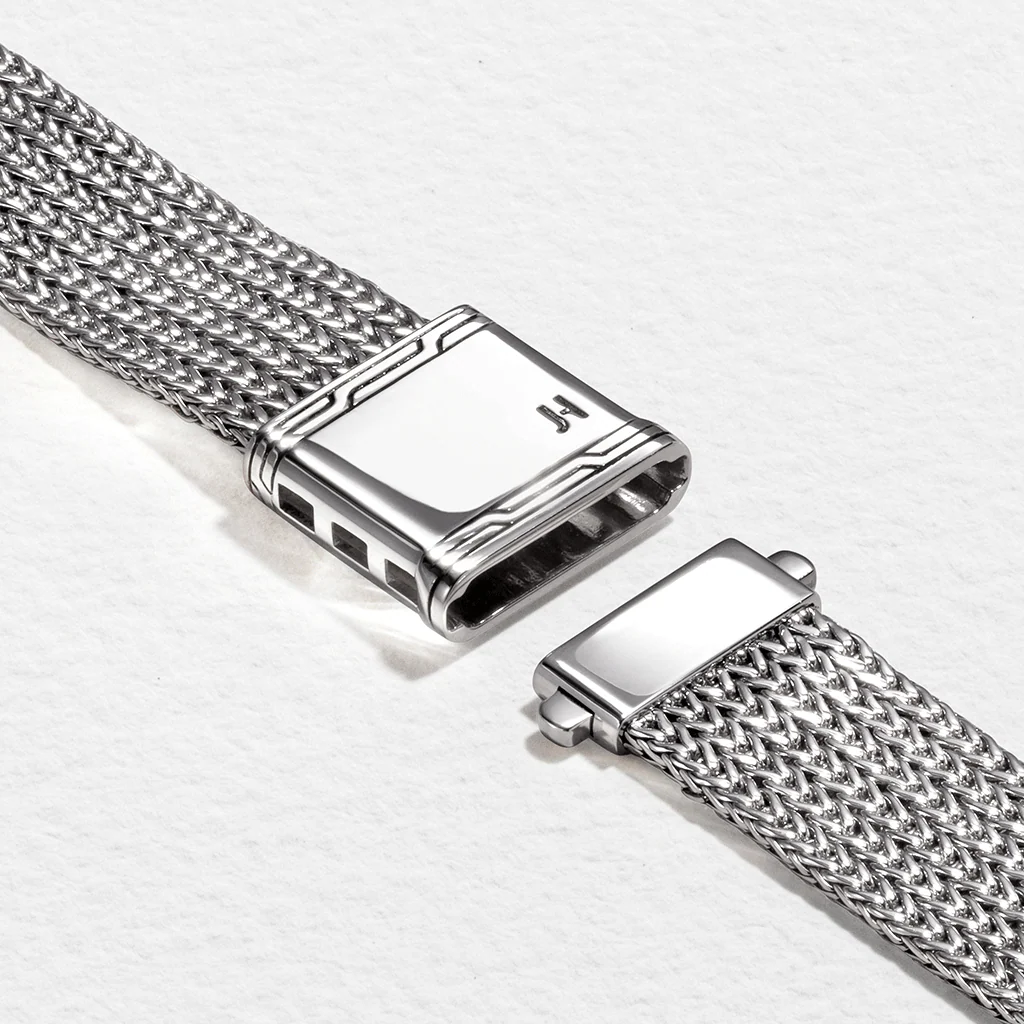 John Hardy Sterling Silver Smart Watch Strap - Image 4