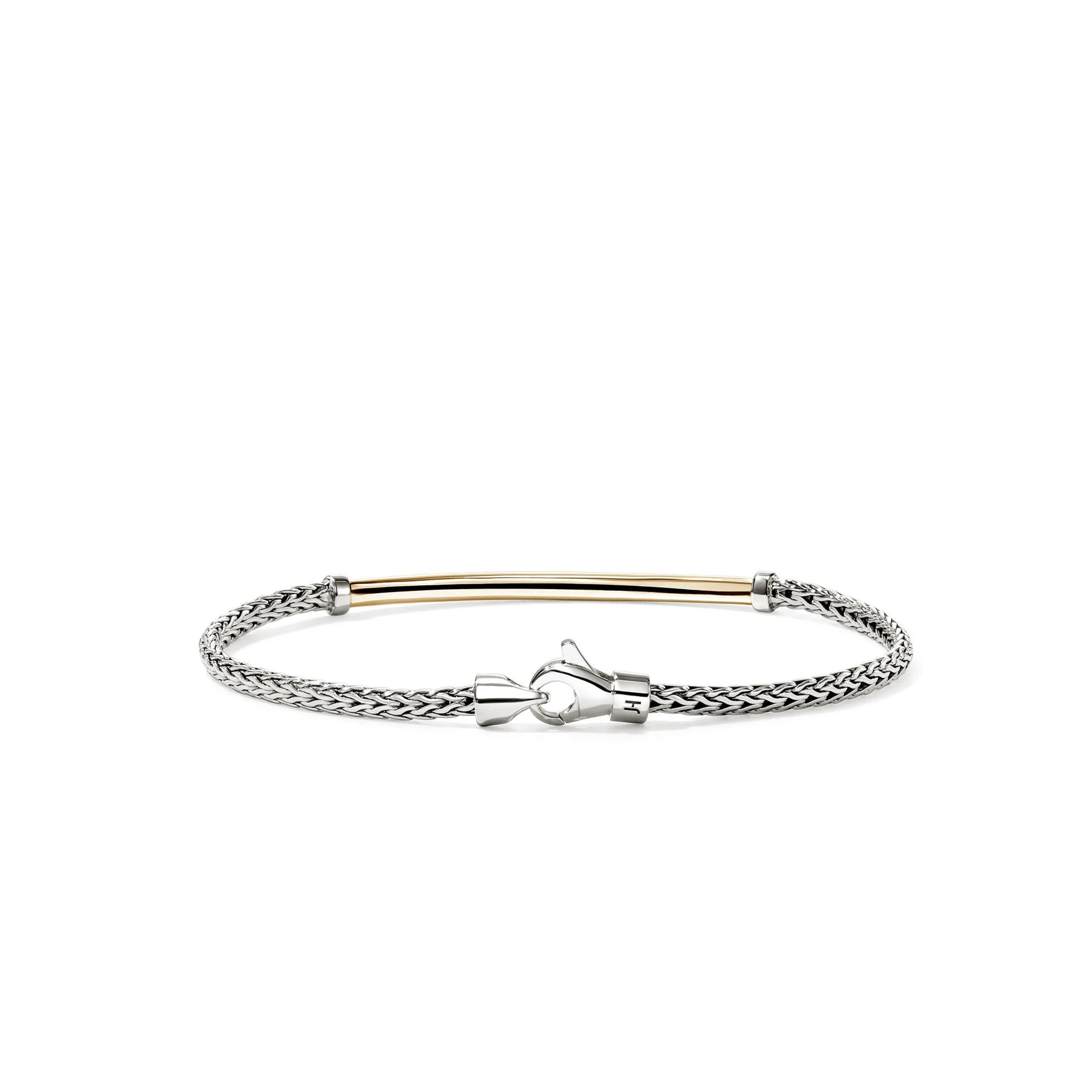 John Hardy Sterling Silver & Yellow Gold Essential Bracelet - Image 4