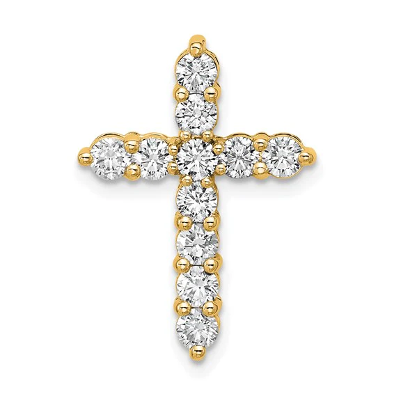 Laboratory Grown Diamond Cross Pendant