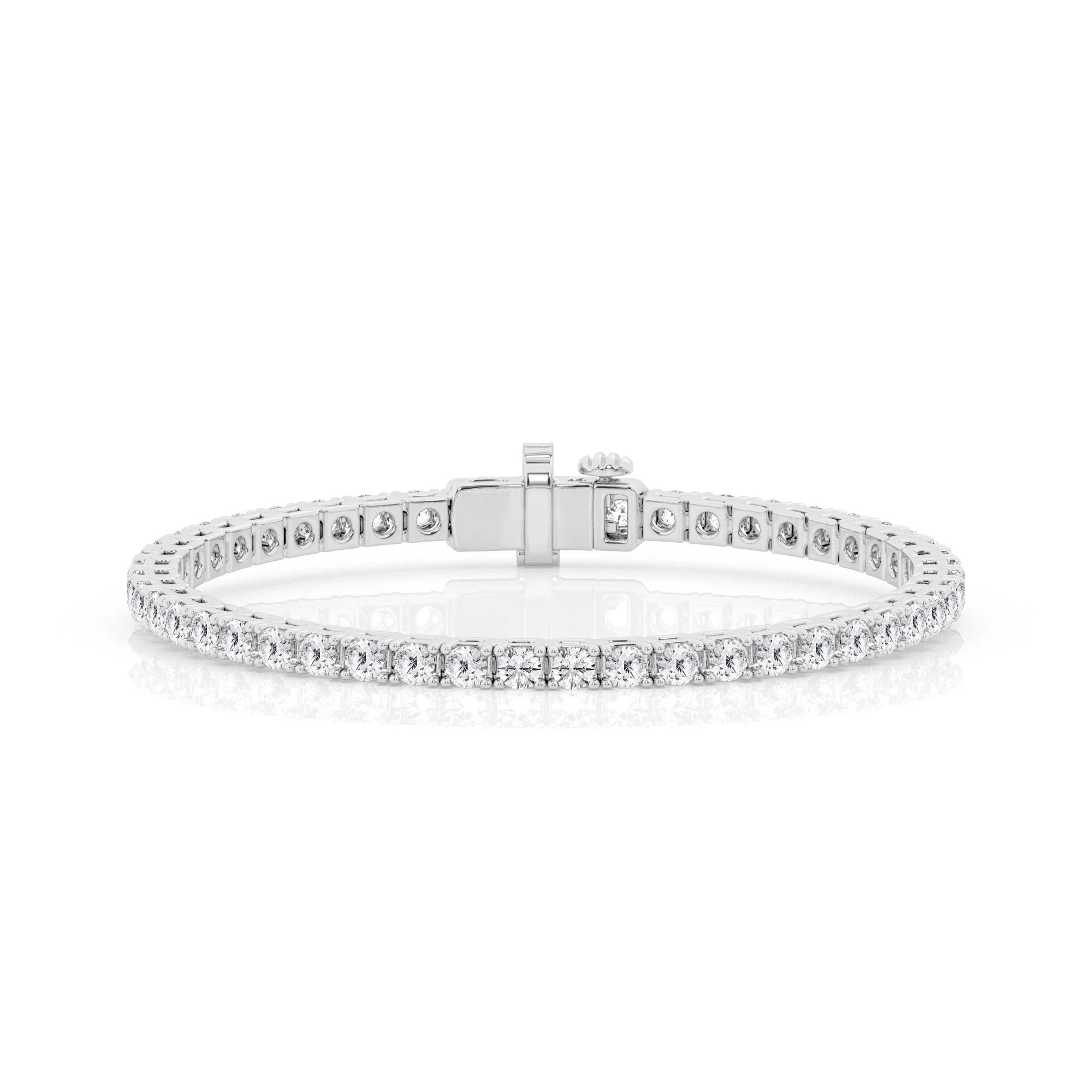 Laboratory Grown Diamond Tennis Bracelet