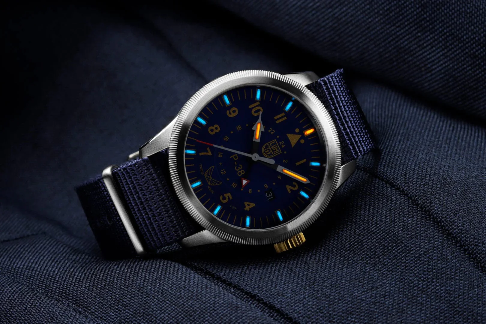 Luminox x Volition America P-38 LIGHTNING® 42mm - Image 4