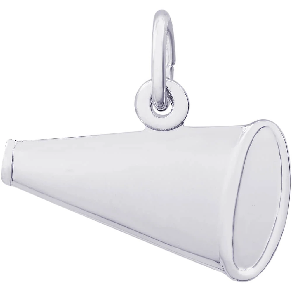 Rembrandt Cheerleading Megaphone Charm
