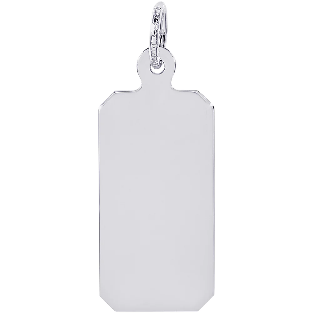 Rembrandt Dog Tag Charm