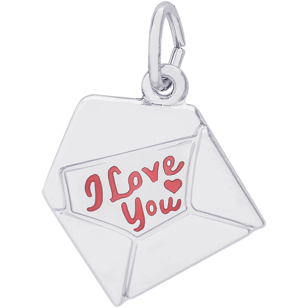 Rembrandt I Love You Letter Charm