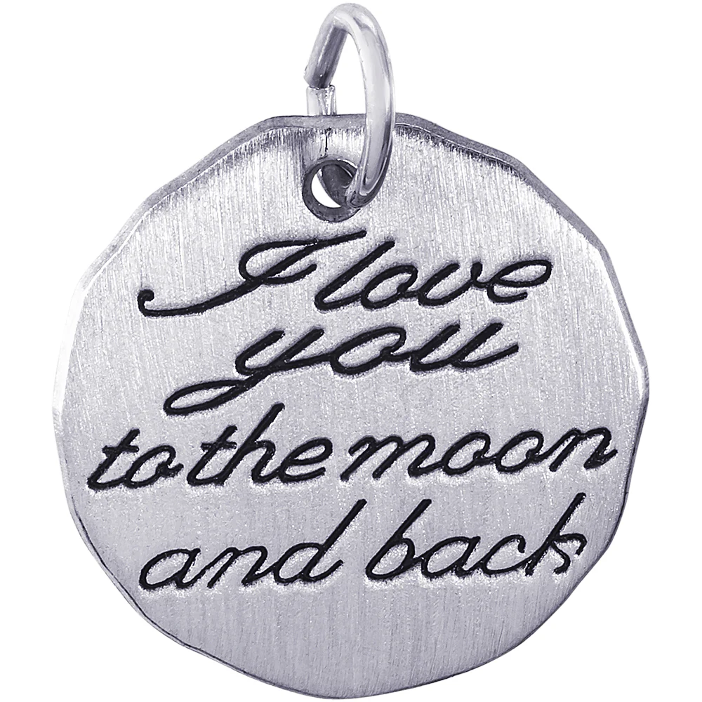 Rembrandt I Love You To The Moon Charm