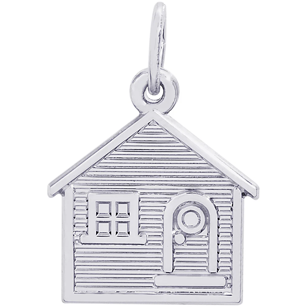 Rembrandt Sterling Silver House Charm