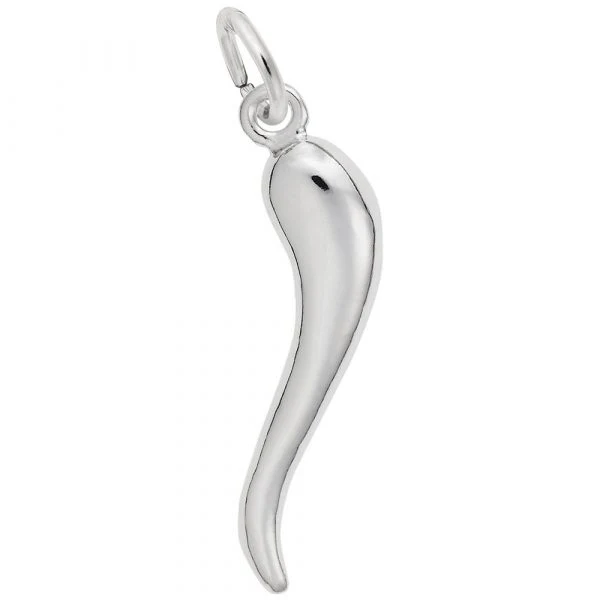 Rembrandt Sterling Silver Italian Horn Charm