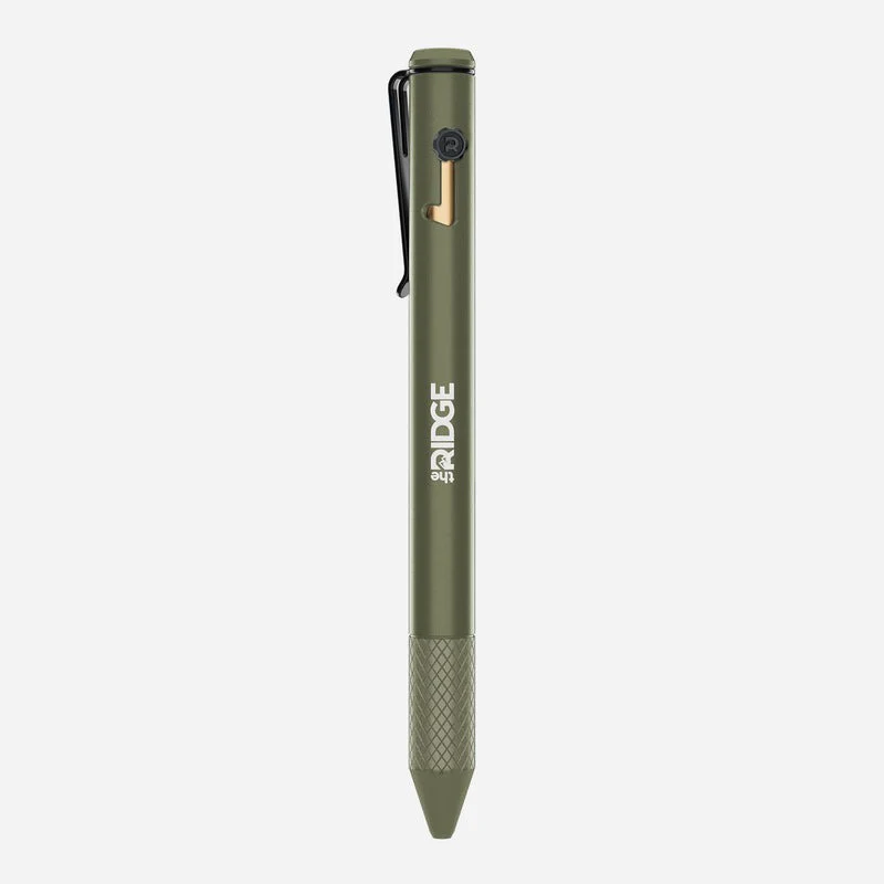 Ridge Bolt Action Pen - Matte Olive