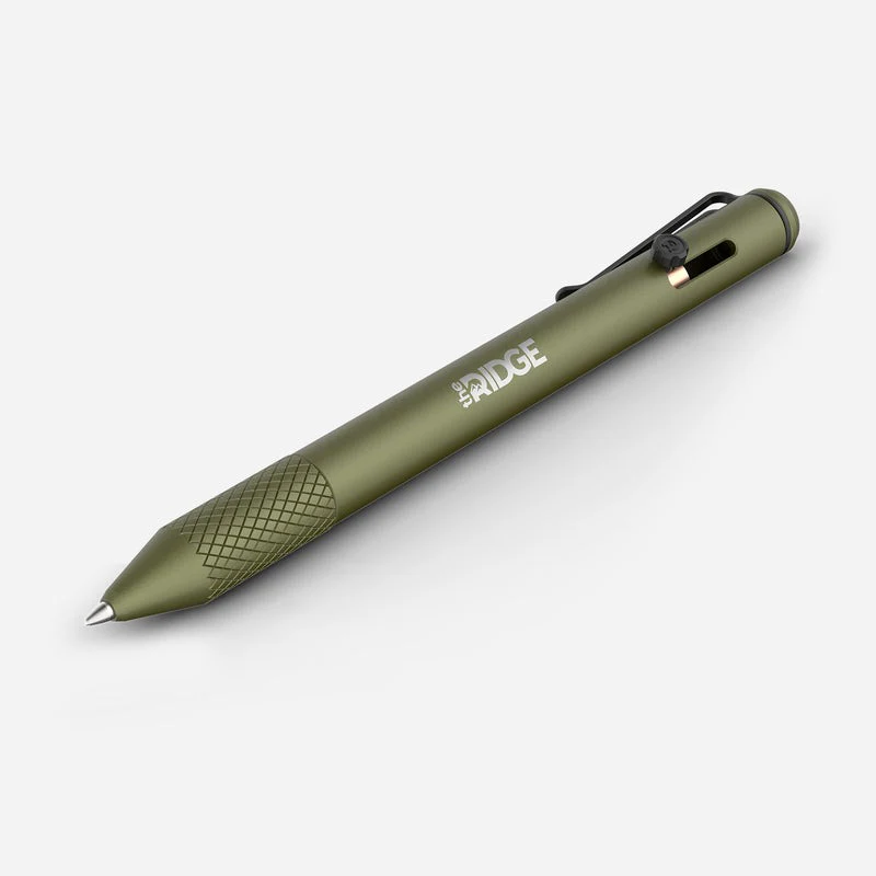 Ridge Bolt Action Pen - Matte Olive - Image 2