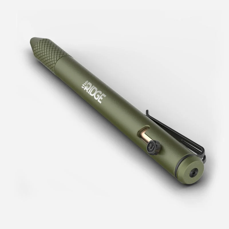 Ridge Bolt Action Pen - Matte Olive - Image 4